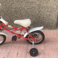 Bici Atala con rotelle per bimbo