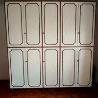 Armadio cameretta +libreria + letti