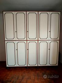 Armadio cameretta +libreria + letti