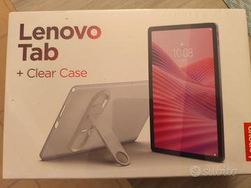 Tablet Lenovo 128GB + Clear Case