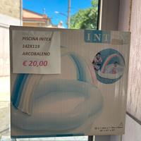 Piscina circolare con arcobaleno INTEX