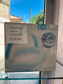 Piscina circolare con arcobaleno INTEX