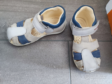 Scarpe bimbo aperte geox