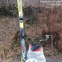 sci e scarponi ragazza