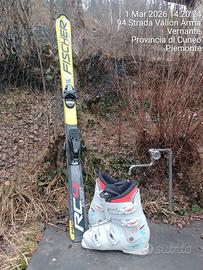 sci e scarponi ragazza