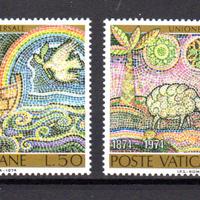 Francobolli Vaticano 1974 cpl **