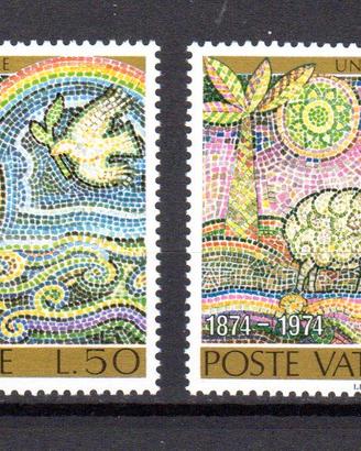 Francobolli Vaticano 1974 cpl **