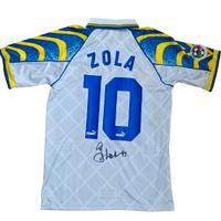 Maglia Parma Autografata Zola Prova Video
