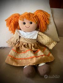 Bambola di stoffa Pigotta originale