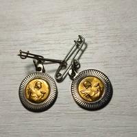 💎 Medagliette bimettaliche vintage 📿