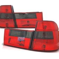 FANALI BMW E34 TOURING 88-95 ROSSO AFFUMICATO