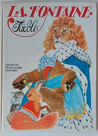 Libro per bambini di favole di La Fontaine (1971)