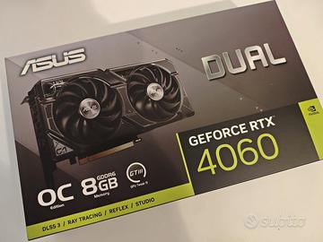 ASUS Dual GeForce RTX 4060 OC Edition 8GB GDDR6