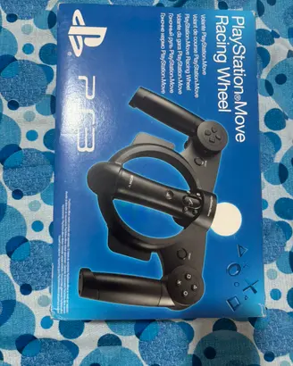 Play station move racing wheel