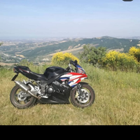 Daytona Triumph 650 4T UK flag
