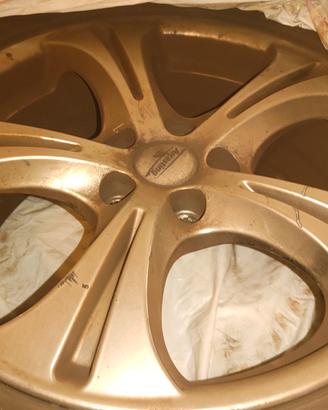 Cerchi Lega 17" 5x108 + Gomme 225/55 R17