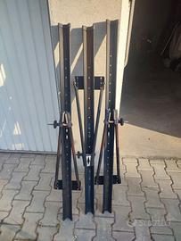 Portabici auto per barre portatutto