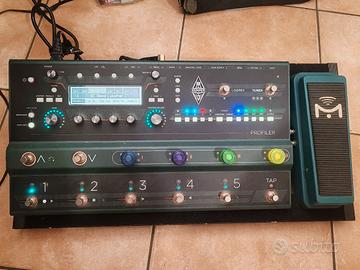 KEMPER STAGE + pedale mission + pedalboard