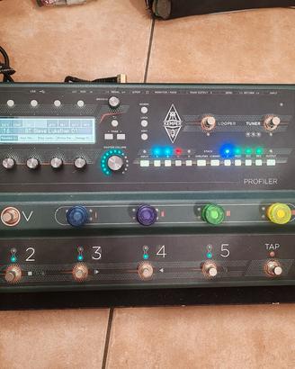 KEMPER STAGE + pedale mission + pedalboard