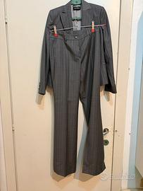 Tailleur gessato donna Elisa Sartore