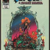 SPAWN e SAVAGE DRAGON con MINI POSTER