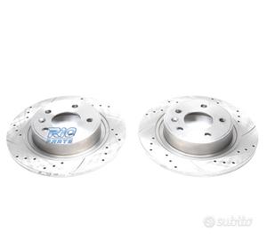 DISCHI FRENO FORATI E SCANALATI PER MITSUBISHI