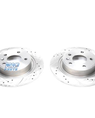 DISCHI FRENO FORATI E SCANALATI PER MITSUBISHI