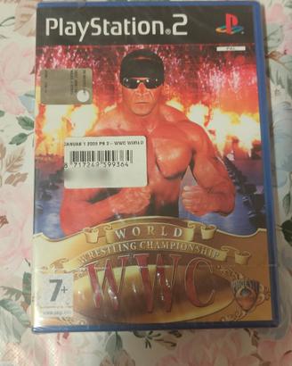 Sigillato gioco World Wrestling WWC PlayStation 2