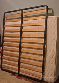 rete con materasso matrimoniale