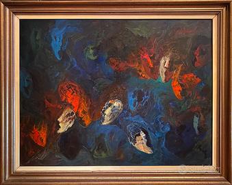 Quadro Lamberto Ciavatta Umanità Oggi