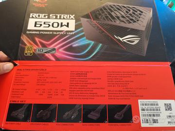 ASUS ROG Strix 650G 650W 80 Plus Gold