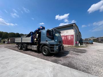 Iveco stralis gru + ribaltabile