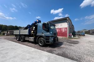 Iveco stralis gru + ribaltabile
