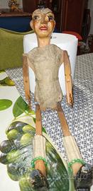 pinocchio antico cartapesta 