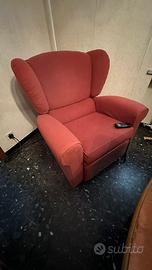 Poltrona Relax elettrica con telecomando