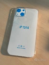 Cover iPhone 13 14 Trasparente Custodia Nuova