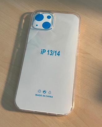 Cover iPhone 13 14 Trasparente Custodia Nuova