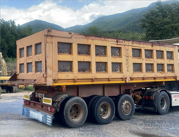 Semirimorchio Ribaltabile Minerva con sponda idr