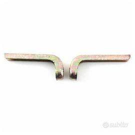 Coppia staffe porta gomme poggiapiedi per ciclomot