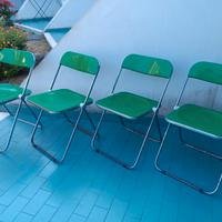 4 Sedie Anonima Castelli Plia Piretti