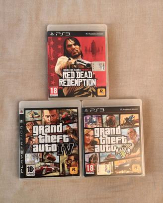 Lotto Red Dead Redemption-GTA IV-GTAV PS3