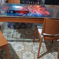 tavolo e sedie in.ciliegio