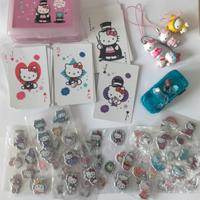 Kit oggetti vari Hallo Kitty e Polly Pocket 