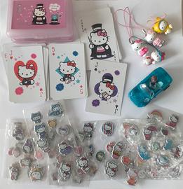 Kit oggetti vari Hallo Kitty e Polly Pocket 