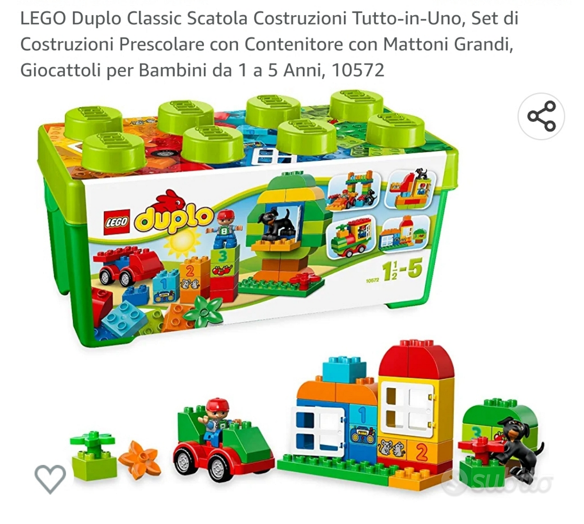 Lego duplo 10572 - Tutto per i bambini In vendita a Verona