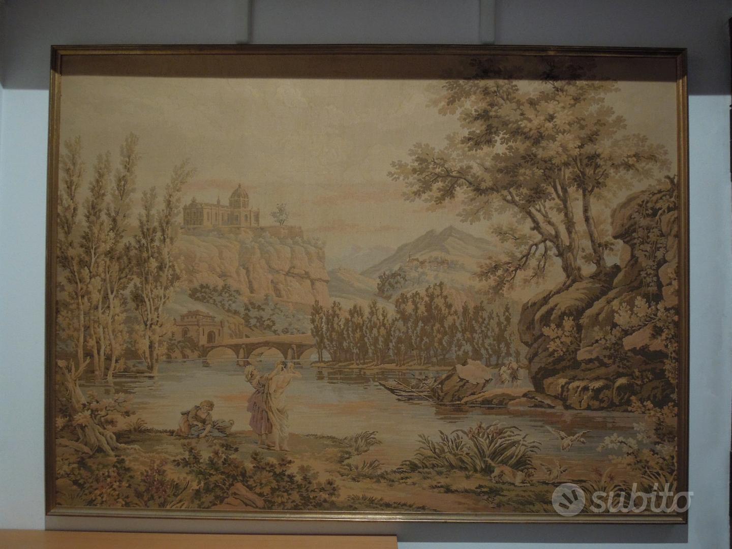 Arazzo Teschio Viola Con Sfondo Stellato - 150x100 Cm Per Camera E Soggiorno - Foto 5