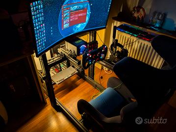 postazione simracing professionale 