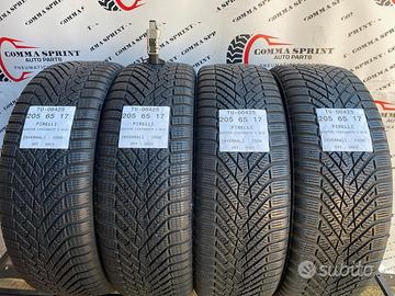 4 pneumatici 205/65 r17 pirelli invernali 85%