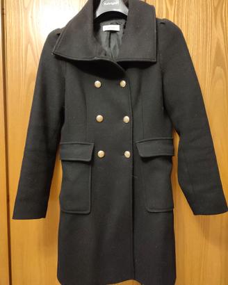 Cappotto nero da donna taglia 40