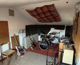 Magazzino/Deposito come sala prove musicale